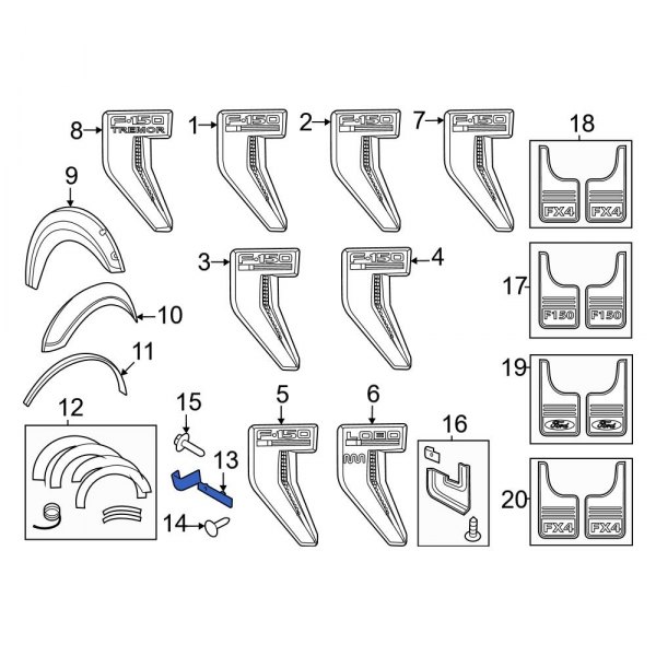 Fender Liner Extension