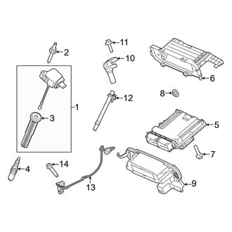 Ford OE - Electrical - Ignition System (2.7L)