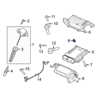 Ford OE - Engine Control Module (ECM) Nut