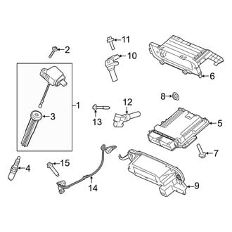 Ford OE - Electrical - Ignition System (King Ranch / Lariat / Limited / Platinum / Police Responder / SSV / Tremor / XL / XLT 3.5L)