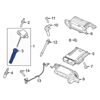 Ford OE - Direct Ignition Coil Boot