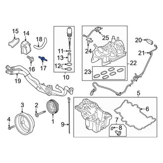 Ford OE - Engine Oil Cooler Stud