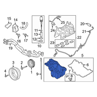 Ford OE - Engine Oil Pan