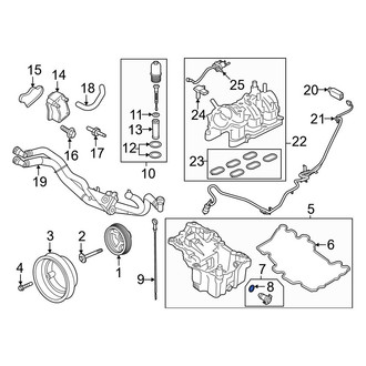 Ford OE - Engine Oil Drain Plug Gasket