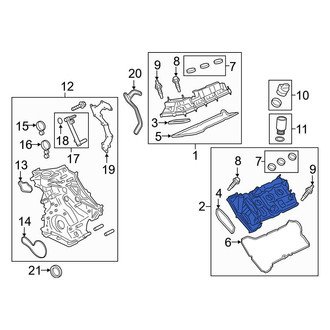Ford OE - Left Engine Valve Cover