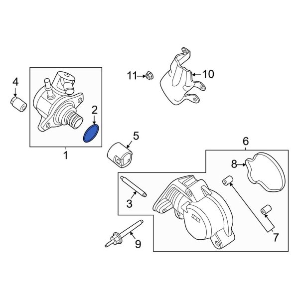 Mechanical Fuel Pump Gasket