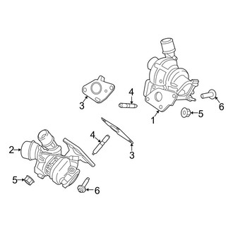 Ford OE - Engine - Turbocharger & Components (2.7L)