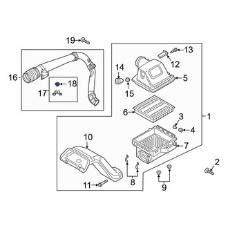 Ford OE - Air Filter Housing Insulator