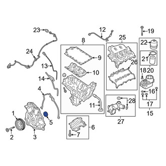 Ford OE - Front Engine Crankshaft Seal