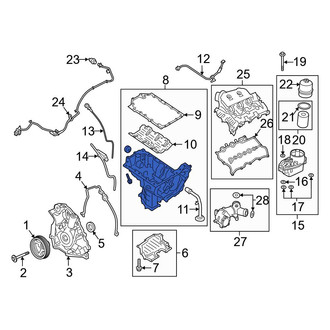 Ford OE - Upper Engine Oil Pan