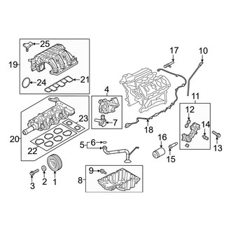 Ford OE - Engine Parts (3.3L)