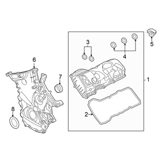 Ford OE - Engine - Valve & Timing Covers (King Ranch / Lariat / Limited / Platinum / Police Responder / SSV / Tremor / XL / XLT 3.5L)