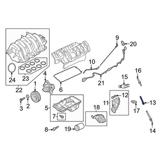 Ford OE - Engine Oil Filter Adapter Bolt