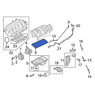 Ford OE - Engine Oil Pan Gasket