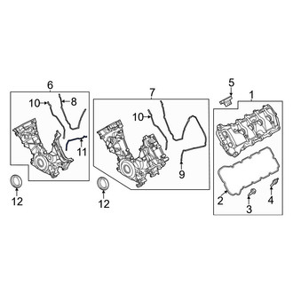 Ford OE - Left Engine Timing Cover Gasket