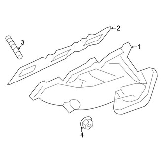 Ford OE - Exhaust System - Exhaust Manifold (3.3L)