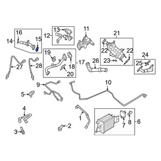 Ford OE - Exhaust Gas Recirculation (EGR) Tube Gasket