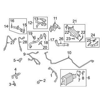 Ford OE - Emission System - Emission Components (2.7L)