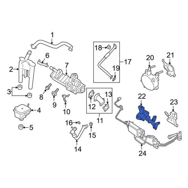 Vacuum Pump Bracket