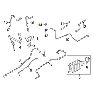 Ford OE - Evaporative Emissions System Lines