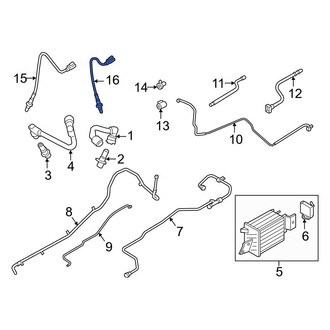 Ford OE - Front Left Oxygen Sensor