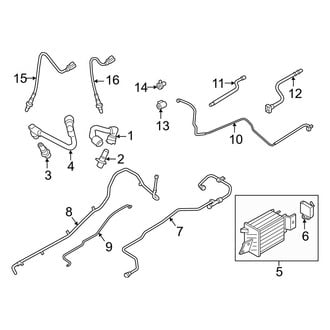 Ford OE - Emission System - Emission Components (3.3L)