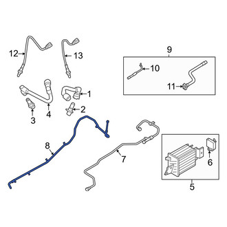 Ford OE - Evaporative Emissions System Lines