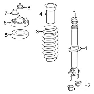 Ford OE - Front Suspension - Struts & Components (RWD)