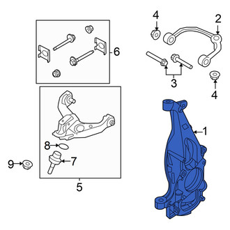 Ford OE - Right Steering Knuckle