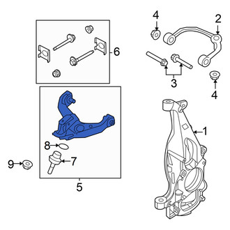 Ford OE - Front Right Lower Suspension Control Arm