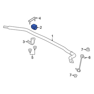 Ford OE - Front Suspension Stabilizer Bar Bushing