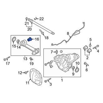 Ford OE - Front Differential Housing Insulator