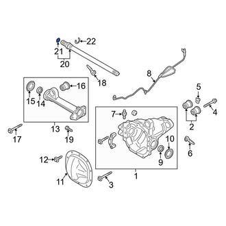Ford OE - Drive Axle Shaft Seal