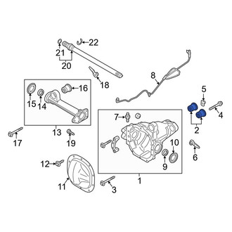 Ford OE - Front Differential Housing Insulator