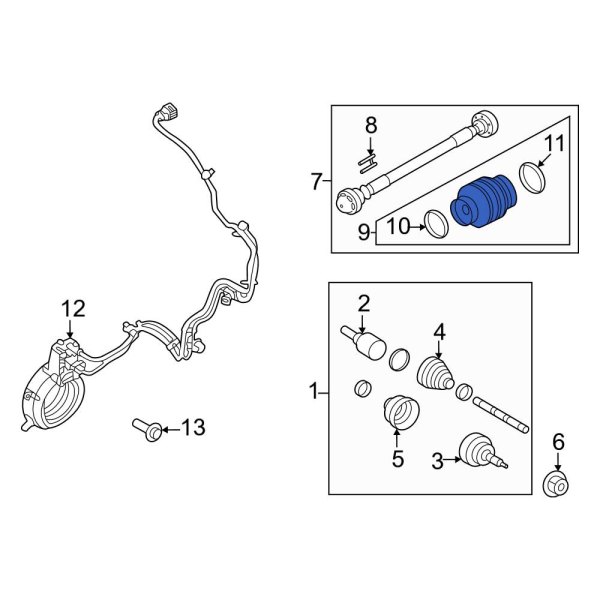 CV Joint Boot Kit