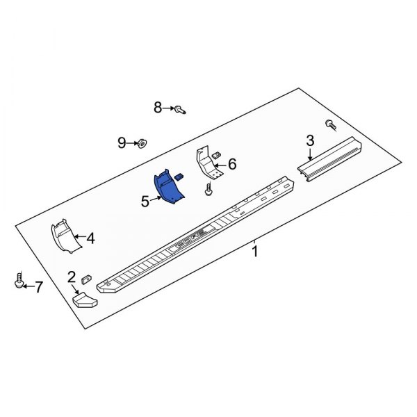 Running Board Mounting Bracket