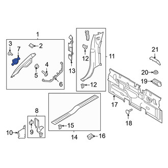 Ford OE - Front Outer Speaker