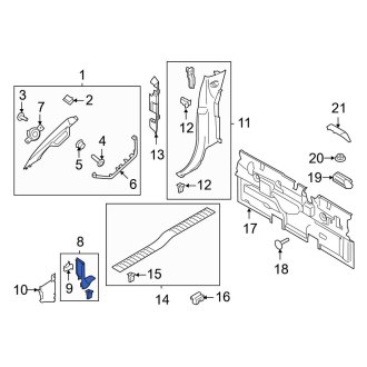 Ford F-150 Lightning Interior Panels & Moldings — CARiD.com