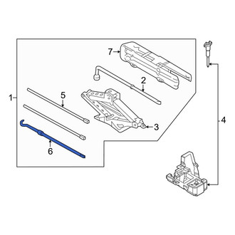 Ford OE - Floor Jack Handle