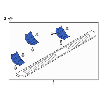 Ford OE - Running Board Mounting Bracket