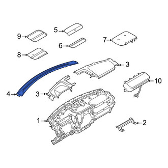 Ford OE - Dashboard Air Vent Trim