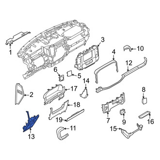 Ford OE - Left Instrument Panel Cover Cap
