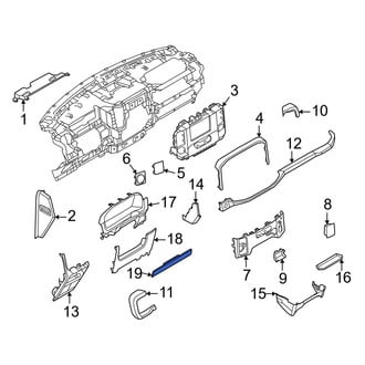 Ford OE - Center Lower Instrument Panel Trim Panel