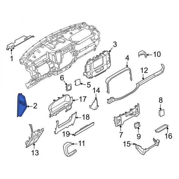 Instrument Panel Side Cover