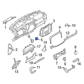 Ford OE - Instrument Panel Bezel