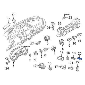 Ford OE - Cigarette Lighter Element