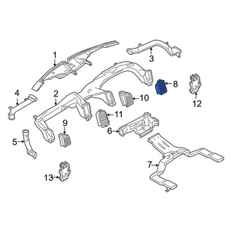 Ford OE - Front Right Outer Dashboard Air Vent