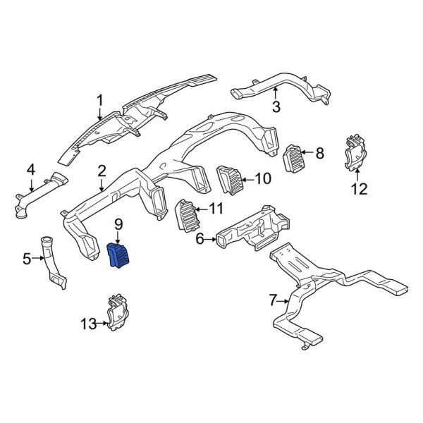 Dashboard Air Vent