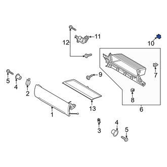 Ford OE - Instrument Panel Nut