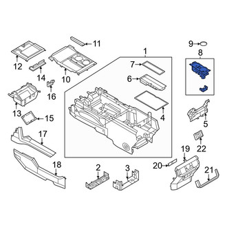 Ford OE - Front Console Cup Holder